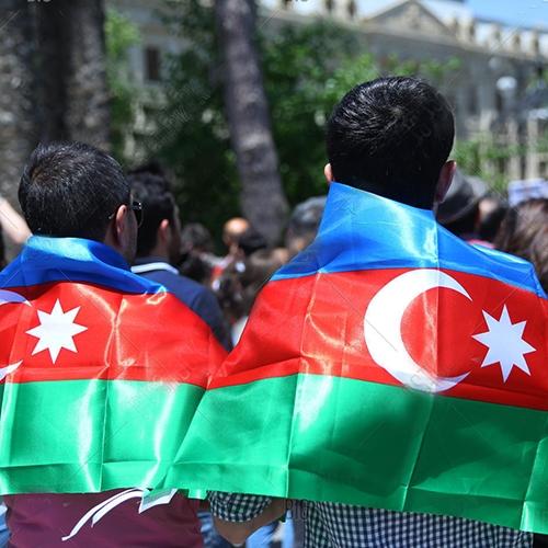 چاپ و خرید پرچم آذربایجان