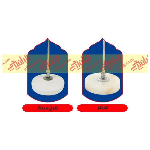 پایه پرچم رومیزی سنگ