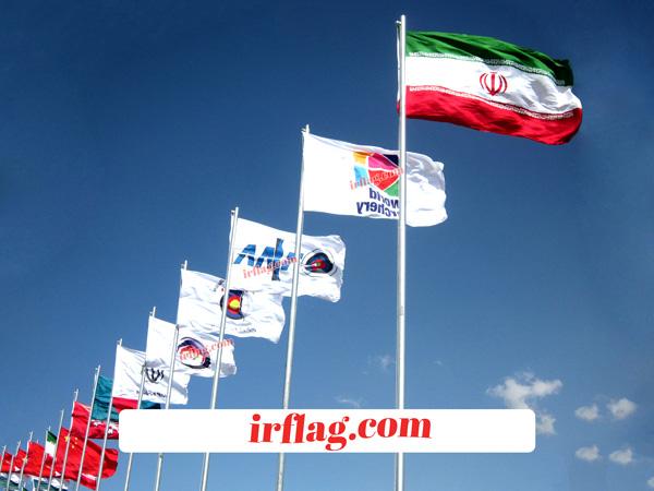 پرچم اهتزاز چاپ دیجیتال ایران و کمیته المپیک